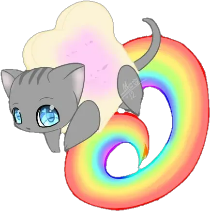  Nyancat Kawaii Cute Cat Kitty Pusheen Cute Nyan Cat Png Nyan Cat Transparent