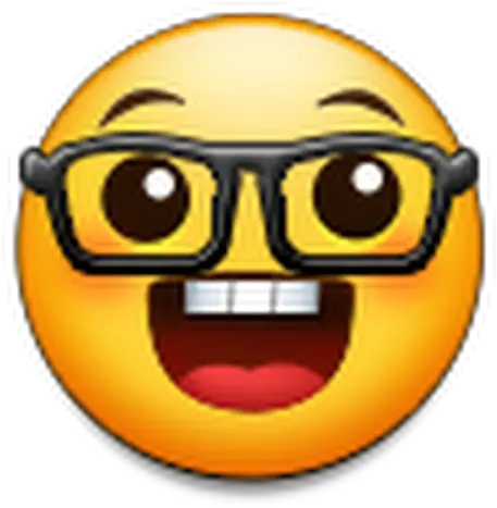  Nerd Face Emoji Samsung Samsung Nerd Face Emoji Png Nerd Emoji Png