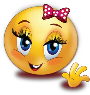  Greet Smile Girl Wave Hand Emoji Thumbs Up Emoji Girl Png Wave Emoji Png