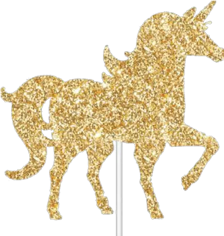  Gold Glitter Unicorn Cake Topper Just For Kids Glitter Gold Unicorn Png Sparkle Emoji Transparent