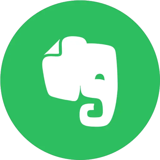  Circle Evernote Round Icon Notes Evernote Icon Png Note Icon In Circle