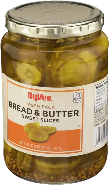  Hy Vee Bread U0026 Butter Sweet Pickle Slices Hyvee Aisles Giardiniera Png Pickle Transparent