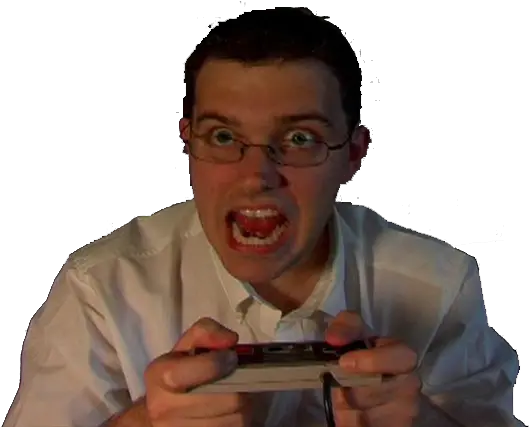  Download Angry Video Game Nerd James Rolfe Top Gun Chin Angry Video Game Nerd Png Nerd Png