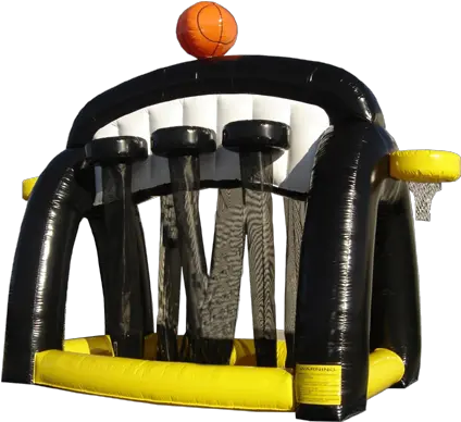  Basketball Hoops Carnival Game Deluxe Inflatable Basketball Png Basketball Backboard Png