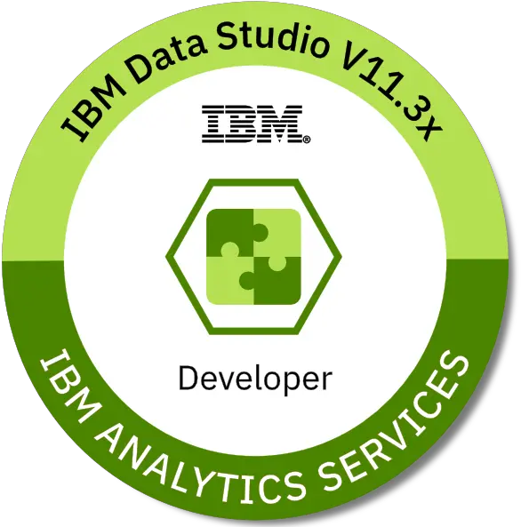  Ibm Data Studio Developer V113x Credly Ibm Bluemix Png Developer Icon Set