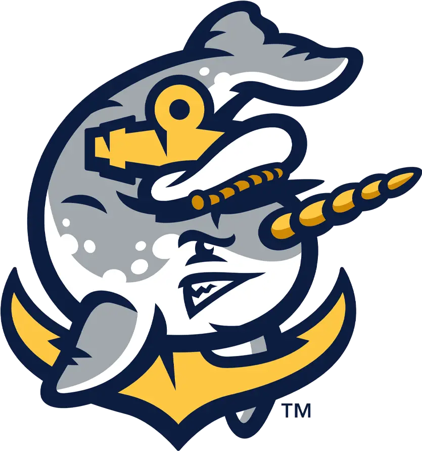  Norwich Sea Unicorns Alternate Logo New Yorkpenn League Norwich Sea Unicorns Logo Png Anchor Logos