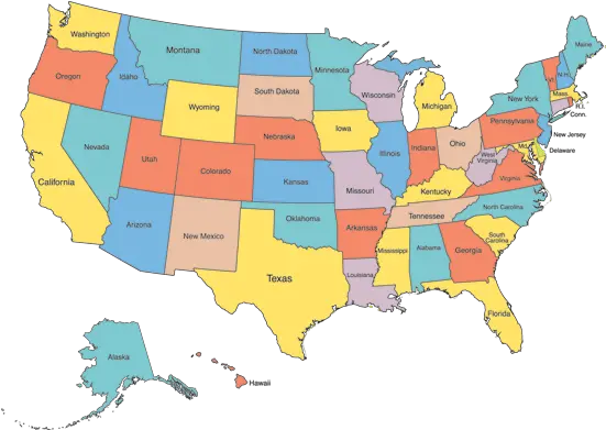  Blank Usa Map Learn The Us States Png Usa Map Png