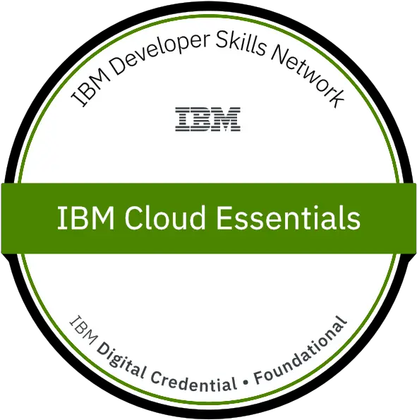  Ibm Badge Templates Credly Ibm Cloud Computing Badge Png Ibm Cloud Icon