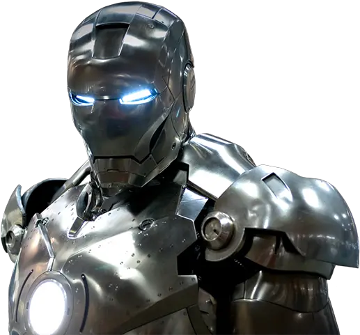  New Iron Man Silver Suit Png Ironman Png