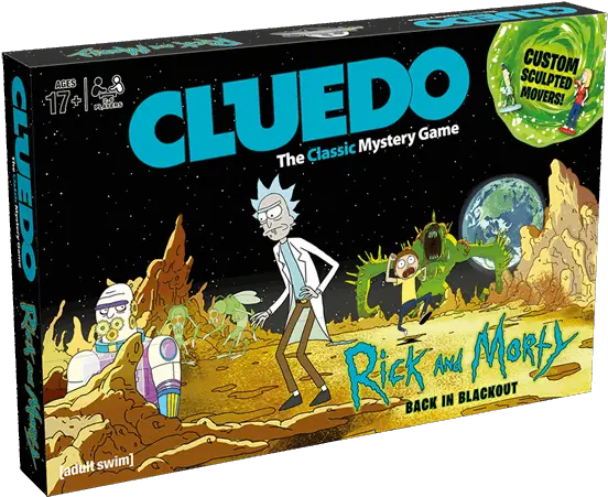  Rick And Morty Cluedo Board Game Rick Morty Cluedo Png Rick And Morty Portal Png