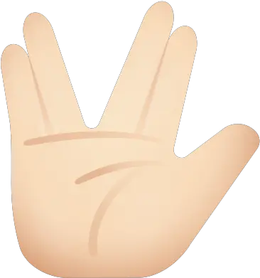  Vulcan Hand Gesture Emoji Sign Language Png Create Vulcan Salute Icon In Photoshop