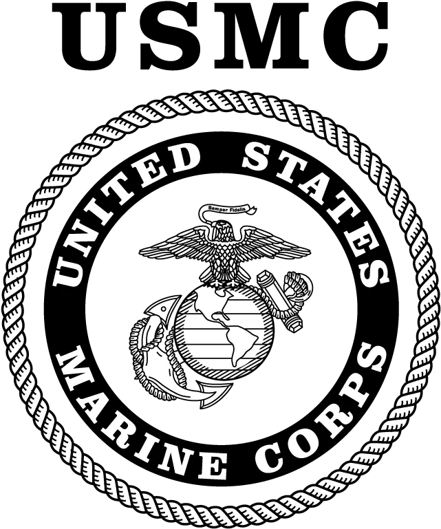  United States Marine Corps Logo Black Vector Us Marine Corps Logo Png Marine Corps Logo Vector