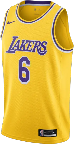  Nike Nba Lakers Lebron James 6 Icon Edition Swingman Jersey Number 3 Laker Basketball Jersey Png Vi Icon