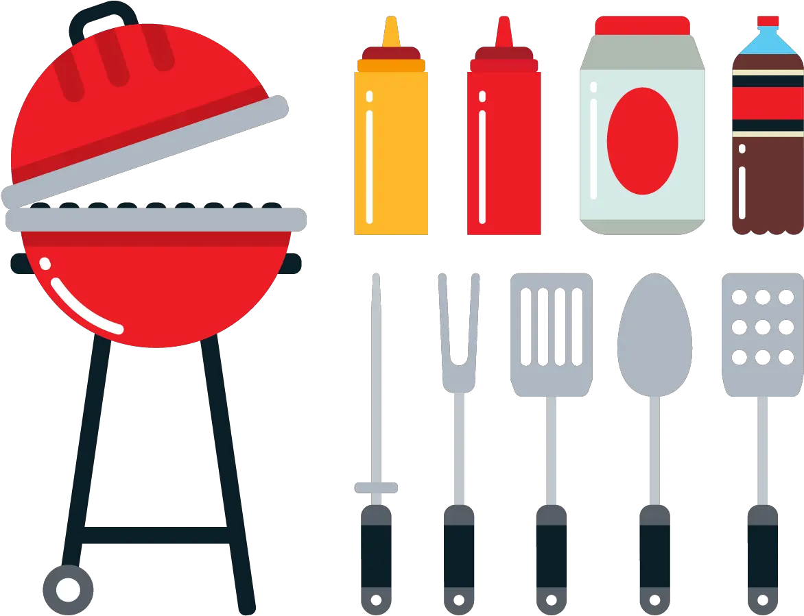  Barbecue Picnic Flat Design Icon Barbecue Png Bbq Png