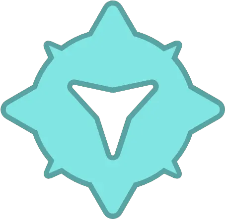  Angry Blue Bot Mine Octagon Virus Icon Png