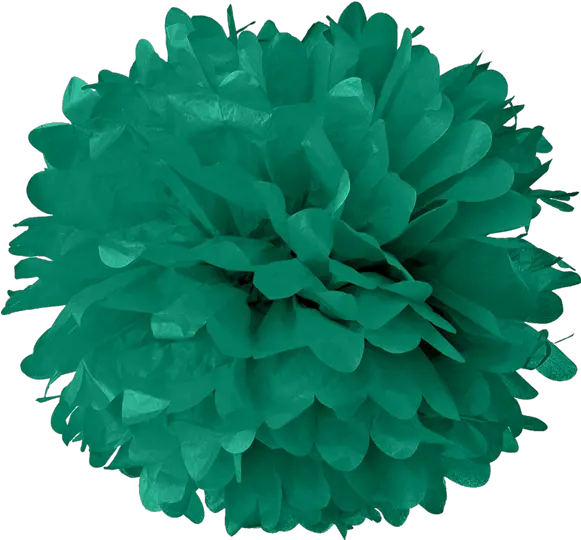  10 Inch Tissue Paper Flower Pom Red Pom Pom Transparent Png Pom Poms Png