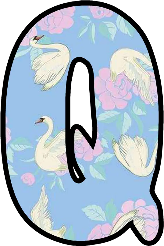  Pin By Pam Harbuck Letter Png Swan Logo