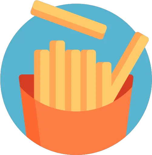  French Fries Free Food Icons Junk Food Png Fries Icon