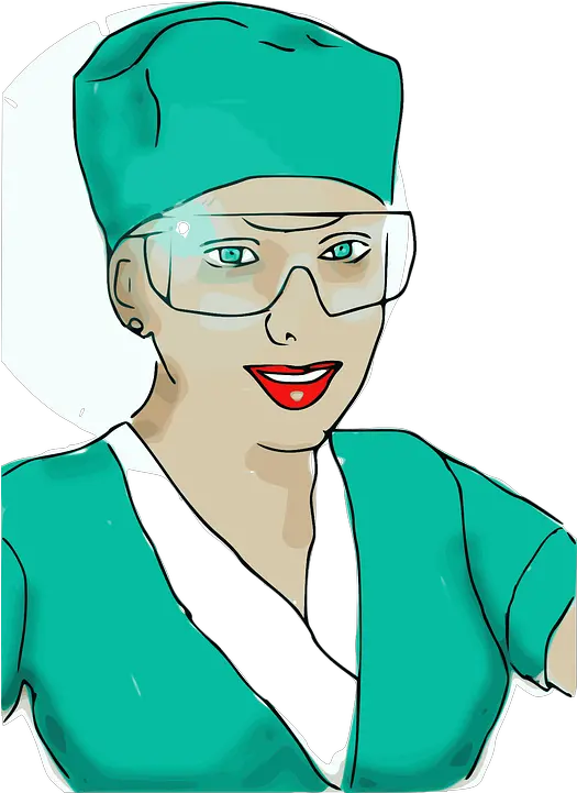  Nurse Woman Girll Free Vector Graphic On Pixabay Enfermera Instrumentista Dibujo Animado Png Nurse Hat Png