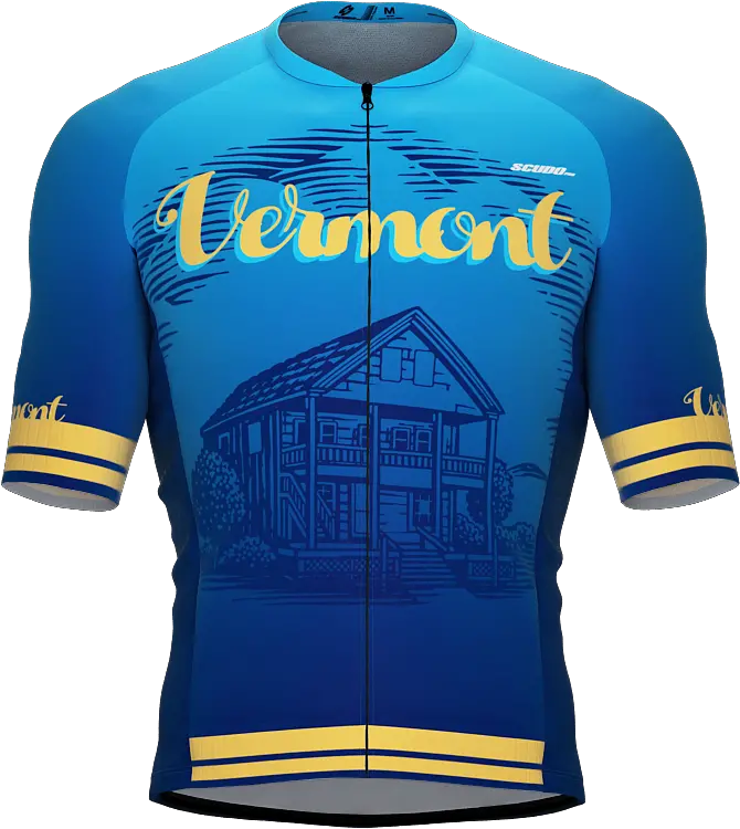  Scudopro Pro Elite Short Sleeve Cycling Jersey Vermont Usa State Icon Landmark Symbol Identity Men And Women Long Sleeve Png Men And Women Icon