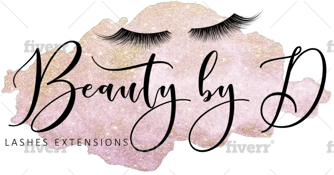  Do Beautiful Watercolor Eyelashhair Salon Signature Logo Eyelash Extensions Png Lashes Png