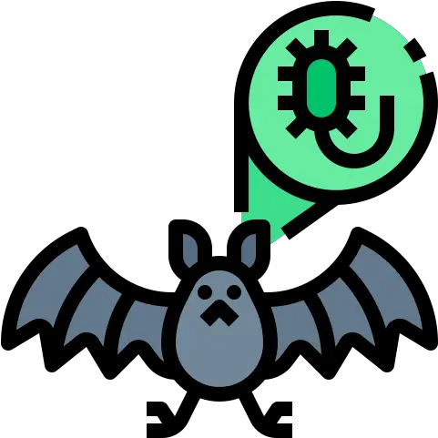  Duvenhage Virus Bat Animal Corona Outbreak Free Language Png Du Icon