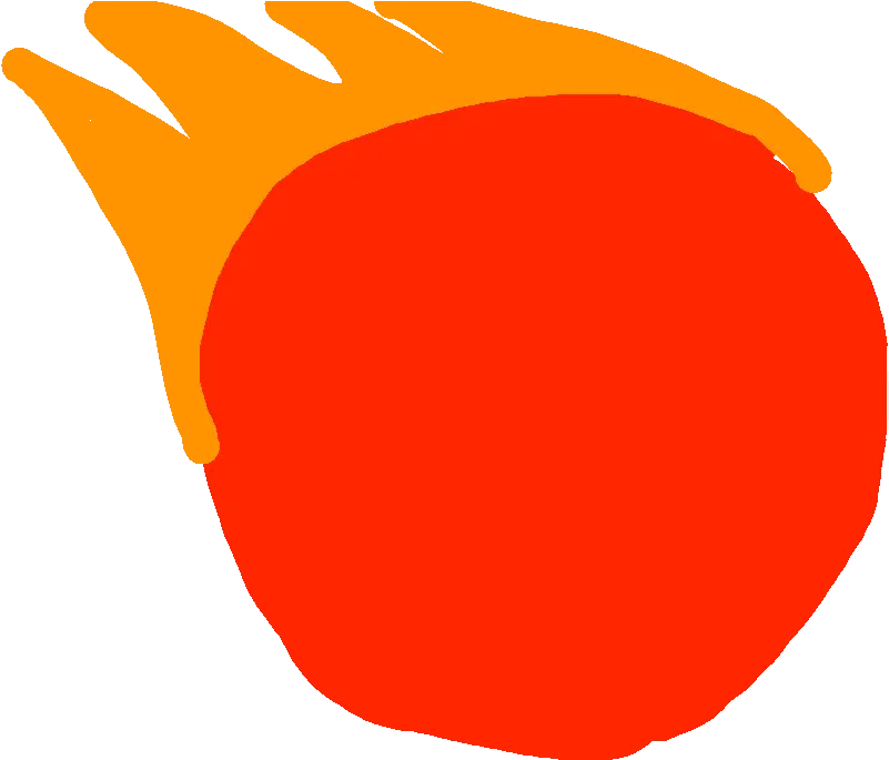  Basketball Color Gradient Png Flaming Basketball Png