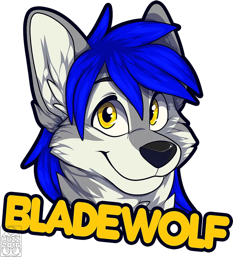  Bladewolf Wolf Dog Furry Badges Png Furry Wolf Icon