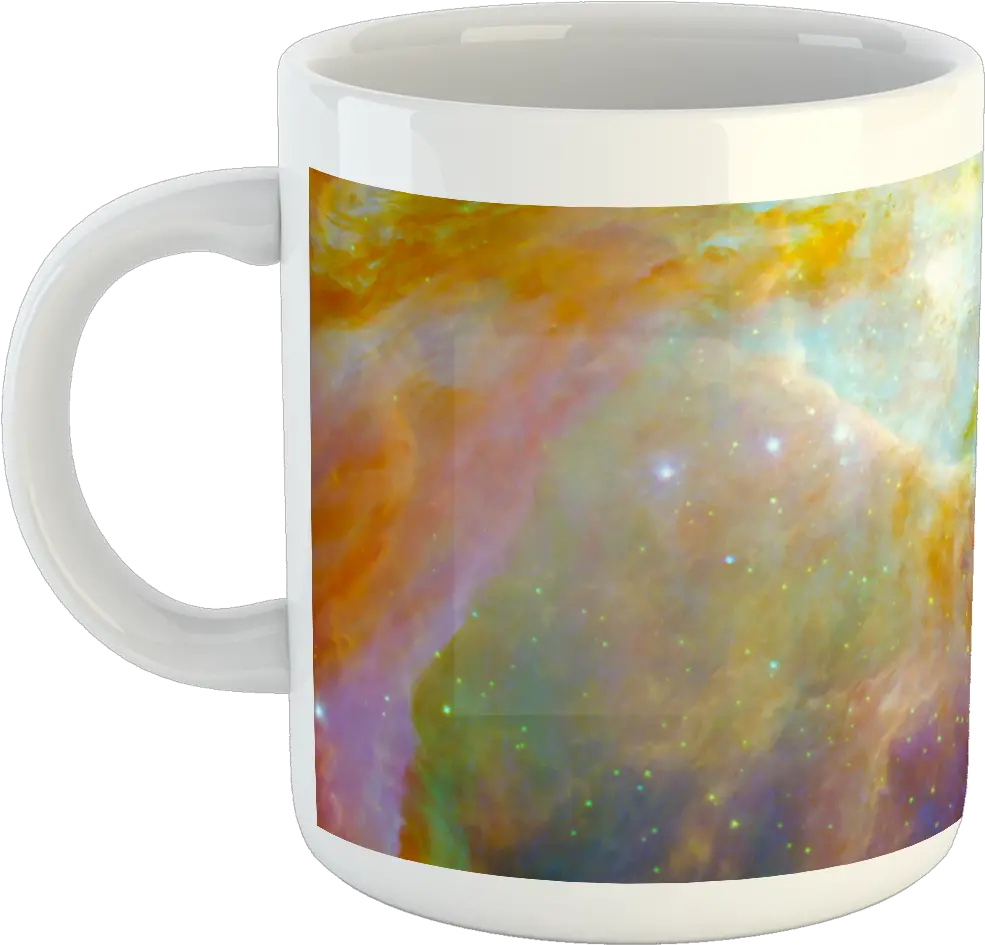  Orion Nebula Hubble Space Telescope Mug Magic Mug Png Nebula Transparent