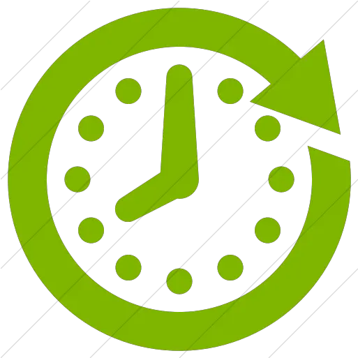  Simple Green Raphael Clock Future Icon Green Future Icon Png Future Icon Png