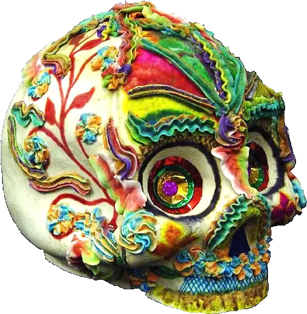  Sugar Skulls History Of Sugar Skulls Png Sugar Skull Png