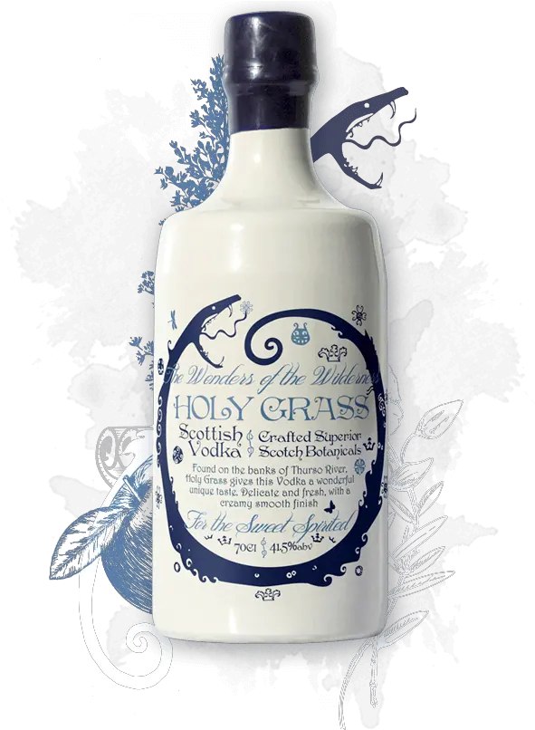  Handcrafted Premium Holy Grass Vodka Dunnet Bay Distillers Holy Grass Vodka Png Vodka Transparent