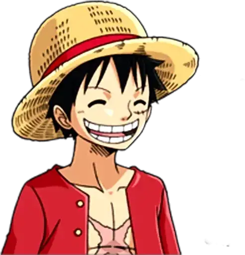  Luffy Whatsapp Stickers Stickers Cloud Luffy Sticker Whatsapp Png Luffy Transparent