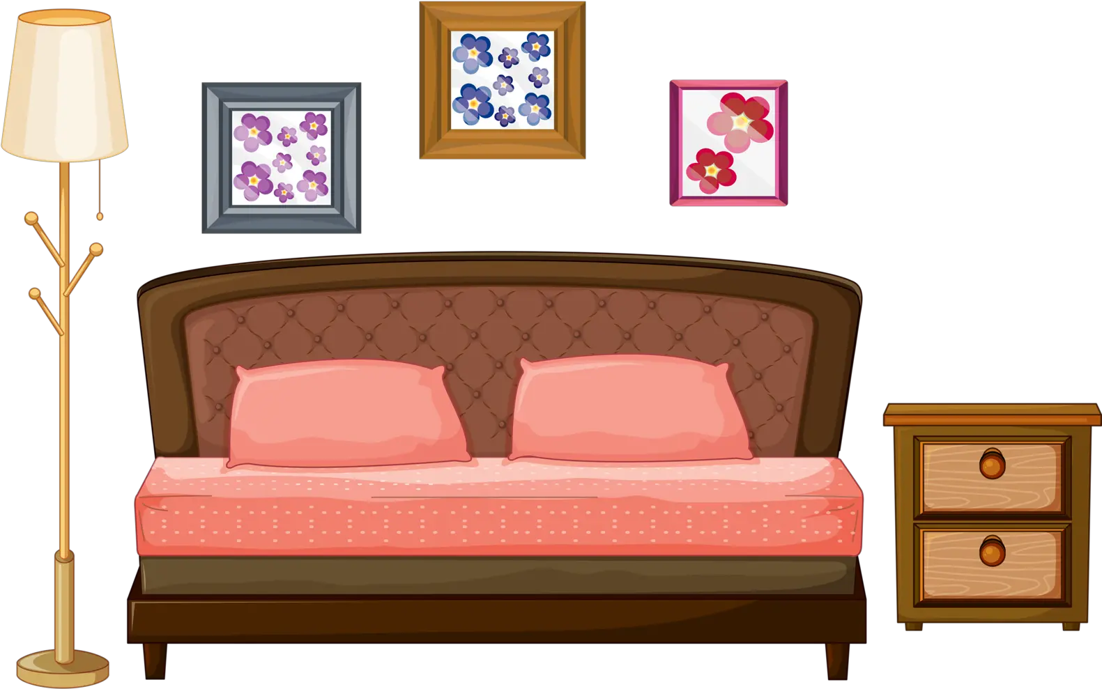  Download Muebles Living Room Clipart Living Room With A Lamp Clipart Png Living Room Png