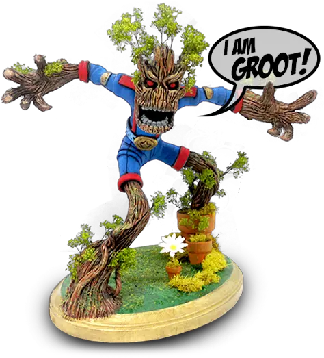  I Am Groot U2013 A Maquette Above Average Art Groot Png Groot Transparent