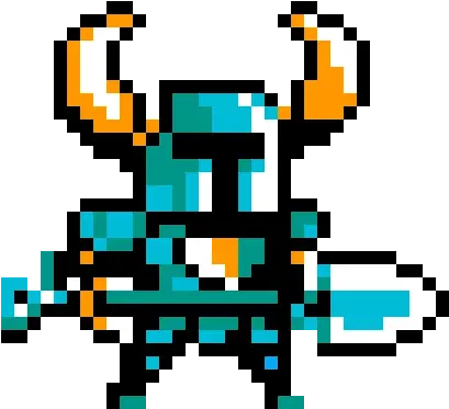  Shovel Knight Sprite Png Transparent 8 Bit Shovel Knight Sprite Logo Png