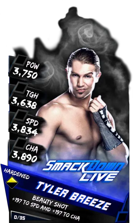  Tyler Breeze Dolph Ziggler Wwe Card Png Tyler Breeze Png