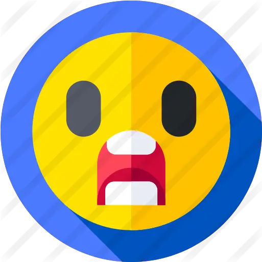  Shocked Free User Icons Icono Loco Png Shocked Face Png