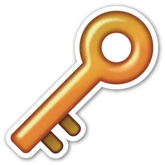  Download Vector Emoji Key Key Emoji Full Size Png Image Key Emoji Transparent Background Key Transparent Background