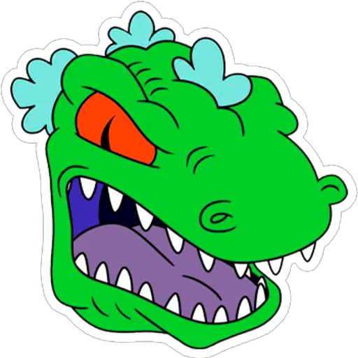  Sticker Maker Reptar U0026 Carlitos Rugrats Happy Png Rugrats Transparent