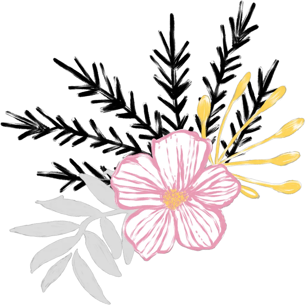  Weeds Drawing Sign Flower Clipart Full Size Clipart Floral Png Weed Flower Icon