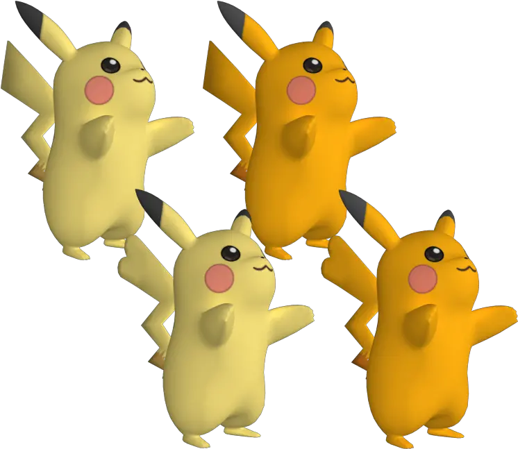  3ds Pokémon X Y 025 Pikachu The Models Resource Pikachu Model Resource Png Detective Pikachu Icon