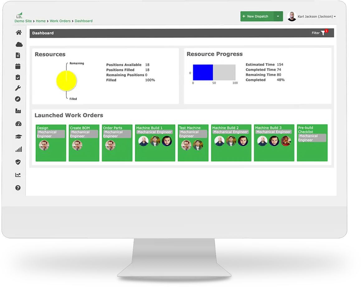  Eam Cmms System For Preventive U0026 Predictive Maintenance Technology Applications Png Work Order Icon