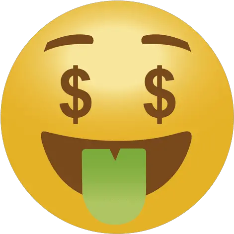  Money Emoji Emoticon Transparent Png U0026 Svg Vector File Android Cry Emoji Png