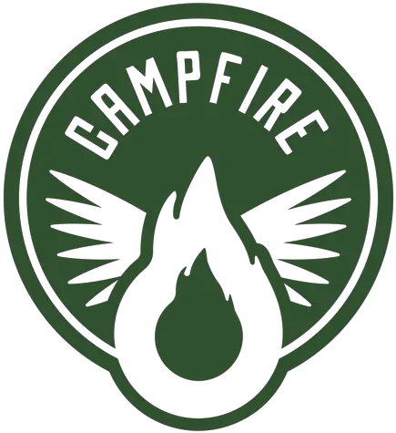  Campfire Round Badge Transparent Png U0026 Svg Vector File Emblem Campfire Transparent