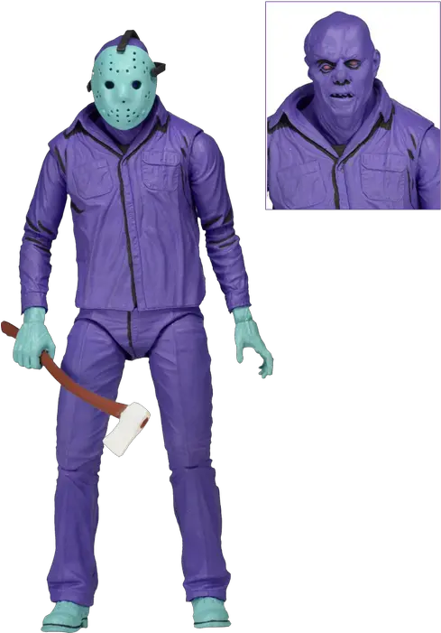  Friday The 13th 7 Jason Video Game Figure Neca Video Game Jason Png Friday The 13th Game Logo