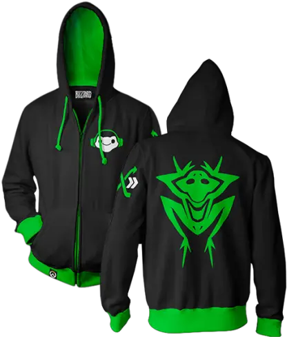  Overwatch Ultimate Lucio Menu0027s Zipup Hoodie Overwatch Lucio Hoodie Png Lucio Png