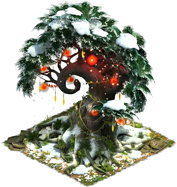  Filefather Glitter Treepng Elvenar Wiki En Elvenar Tree Png Winter Tree Png