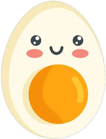  Kawaii Smiling Egg Transparent Png U0026 Svg Vector File Imagenes De Un Huevo Kawaii Egg Emoji Png