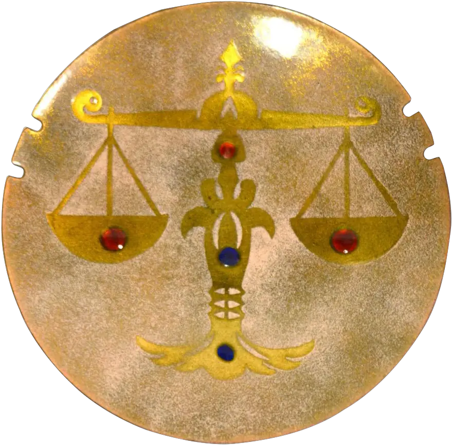  Justice Plate Wall Decor Brass Png Scales Of Justice Logo